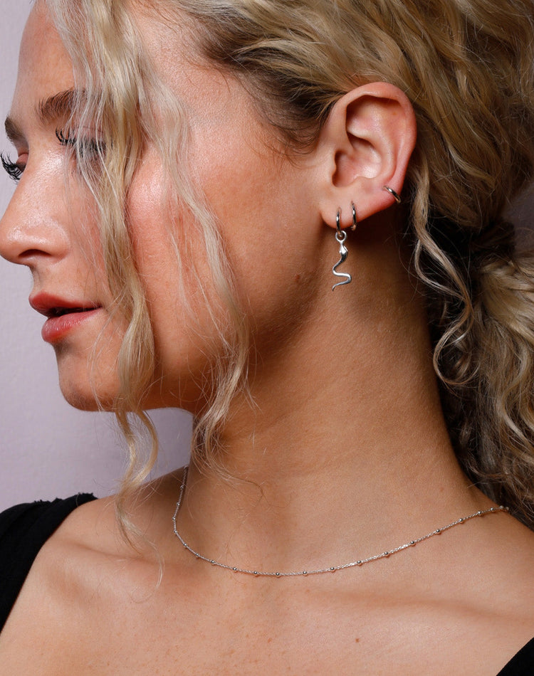 Eden Earring Charm in Silver